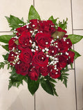 Rosa Gerbera & Rosen Arrangement