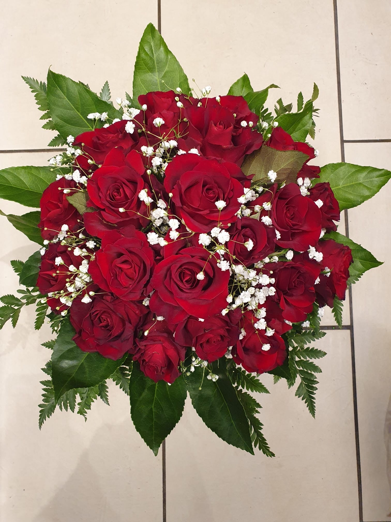 Rosa Gerbera & Rosen Arrangement