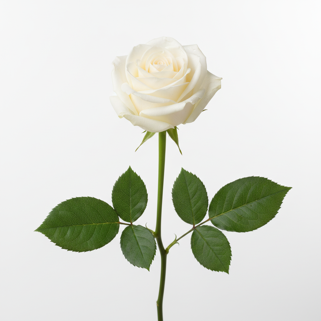 Weiße Rose