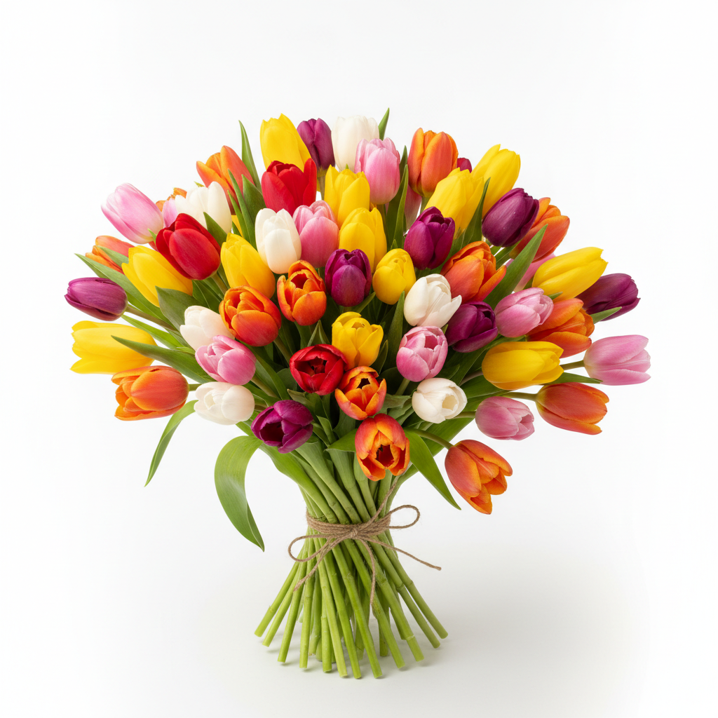 Gelbe Tulpen