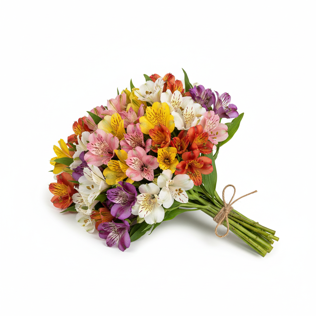 Gelbe Alstroemeria (Inkalilie)